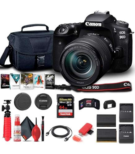 Canon EOS 90D + EF-S 10-18mmレンズセット Amazon.com : Canon EOS 90D DSLR Camera with 18-135mm Lens